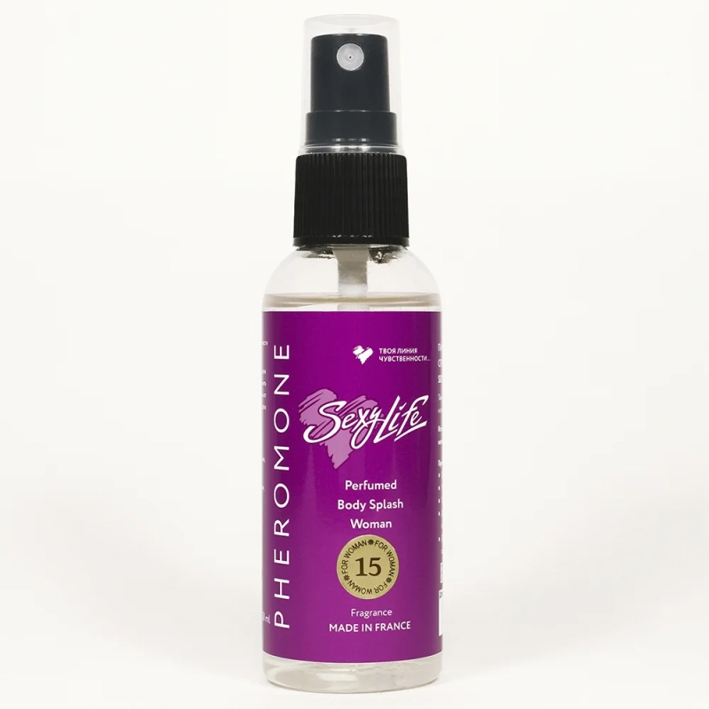 Парфюмированная вода с феромонами "Sexy Life №15" философия Lacoste pour Femme 