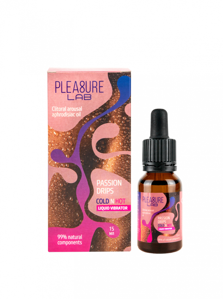 Жидкий вибратор с афродизиаком "Pleasure Lab" 15ml 